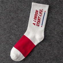 Load image into Gallery viewer, Harajuku men's humor words printing socks Ulzzang Hip hop street skateboard Unisex Crew Lovers - Astrata Trial Store
