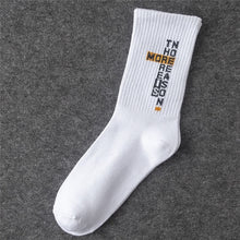 Load image into Gallery viewer, Harajuku men's humor words printing socks Ulzzang Hip hop street skateboard Unisex Crew Lovers - Astrata Trial Store
