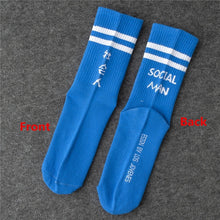 Load image into Gallery viewer, Harajuku men's humor words printing socks Ulzzang Hip hop street skateboard Unisex Crew Lovers - Astrata Trial Store
