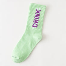 Load image into Gallery viewer, Harajuku men's humor words printing socks Ulzzang Hip hop street skateboard Unisex Crew Lovers - Astrata Trial Store
