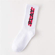 Load image into Gallery viewer, Harajuku men's humor words printing socks Ulzzang Hip hop street skateboard Unisex Crew Lovers - Astrata Trial Store
