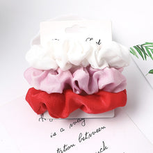 Load image into Gallery viewer, 3Pcs Vintage Scrunchie Set Elastic Hair Bands - Astrata Trial Store
