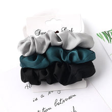 Load image into Gallery viewer, 3Pcs Vintage Scrunchie Set Elastic Hair Bands - Astrata Trial Store
