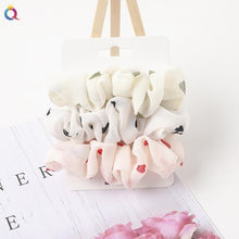 Load image into Gallery viewer, 3Pcs Vintage Scrunchie Set Elastic Hair Bands - Astrata Trial Store
