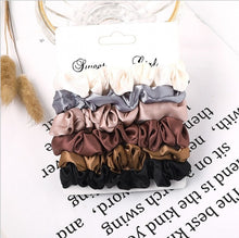 Load image into Gallery viewer, 3Pcs Vintage Scrunchie Set Elastic Hair Bands - Astrata Trial Store
