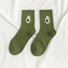 Load image into Gallery viewer, New summer cartoon fruit cotton watermelon lemon strawberry banana avocado women Korean version of socks fashion street socks - Astrata Trial Store
