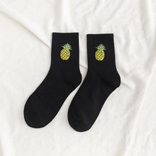 Load image into Gallery viewer, New summer cartoon fruit cotton watermelon lemon strawberry banana avocado women Korean version of socks fashion street socks - Astrata Trial Store
