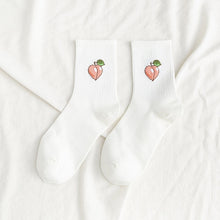 Load image into Gallery viewer, New summer cartoon fruit cotton watermelon lemon strawberry banana avocado women Korean version of socks fashion street socks - Astrata Trial Store
