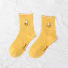 Load image into Gallery viewer, New summer cartoon fruit cotton watermelon lemon strawberry banana avocado women Korean version of socks fashion street socks - Astrata Trial Store
