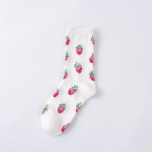 Load image into Gallery viewer, New summer cartoon fruit cotton watermelon lemon strawberry banana avocado women Korean version of socks fashion street socks - Astrata Trial Store
