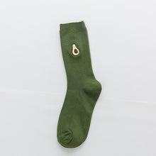 Load image into Gallery viewer, New summer cartoon fruit cotton watermelon lemon strawberry banana avocado women Korean version of socks fashion street socks - Astrata Trial Store
