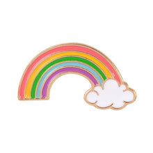 Load image into Gallery viewer, Creative Rainbow Bridge Brooch Bag Hat Shirt Collar Alloy Badges Broches - Astrata Trial Store
