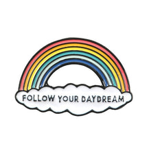 Load image into Gallery viewer, Creative Rainbow Bridge Brooch Bag Hat Shirt Collar Alloy Badges Broches - Astrata Trial Store
