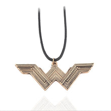 Load image into Gallery viewer, Wonder Woman Brooches Vintage Super Hero Necklace - Astrata Trial Store
